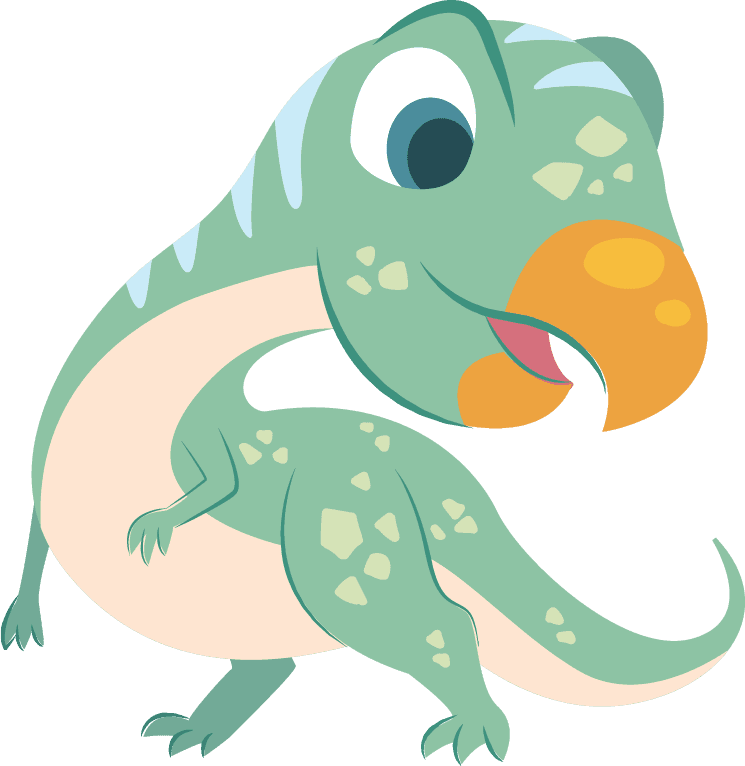 Alex the Agilisaurus character art