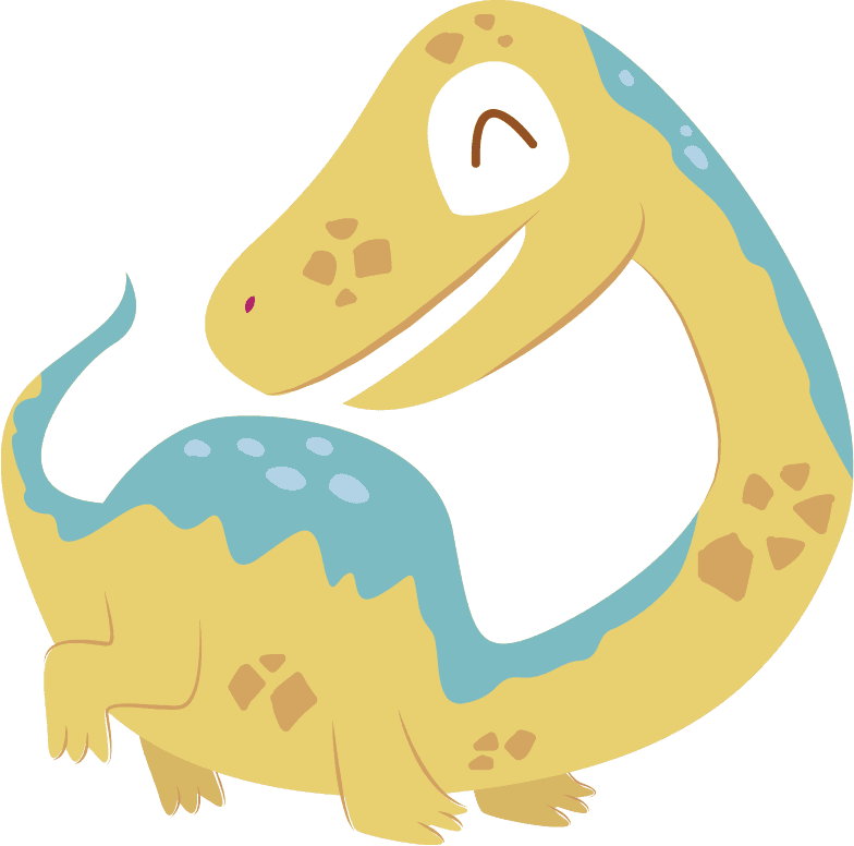 Cameron the Camarasaurus character art