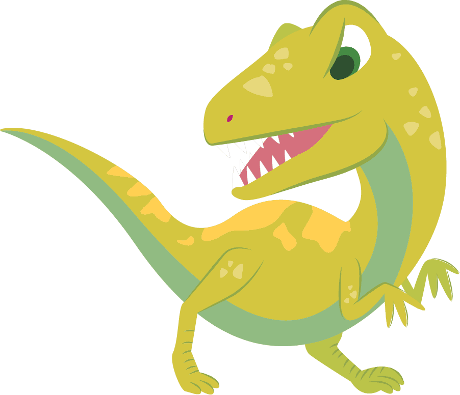 Dakota the Deinonychus character art