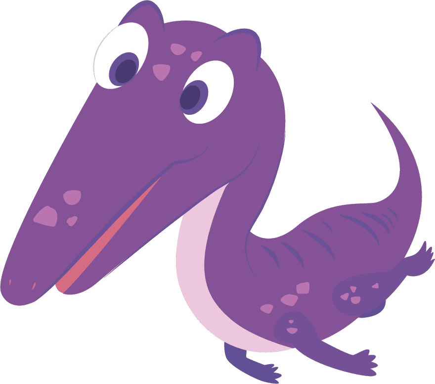 Kelly the Kronosaurus character art