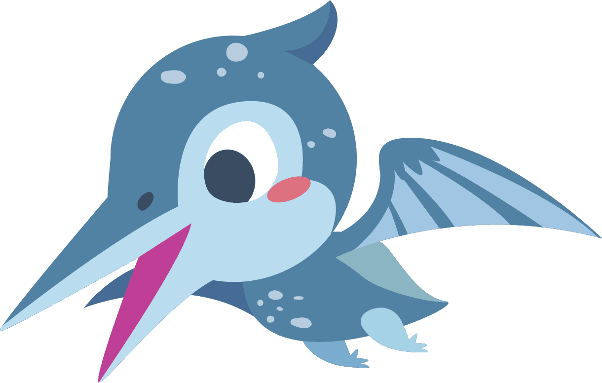Peter the Pterodactyl character art