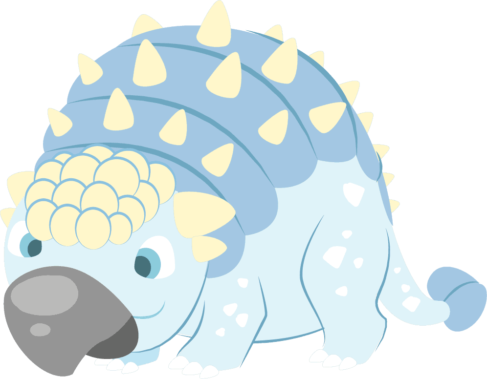 Sam the Saichania character art