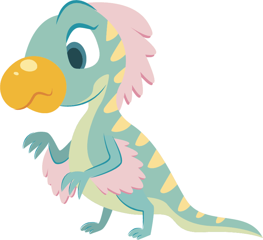 Uri the Utahraptor character art