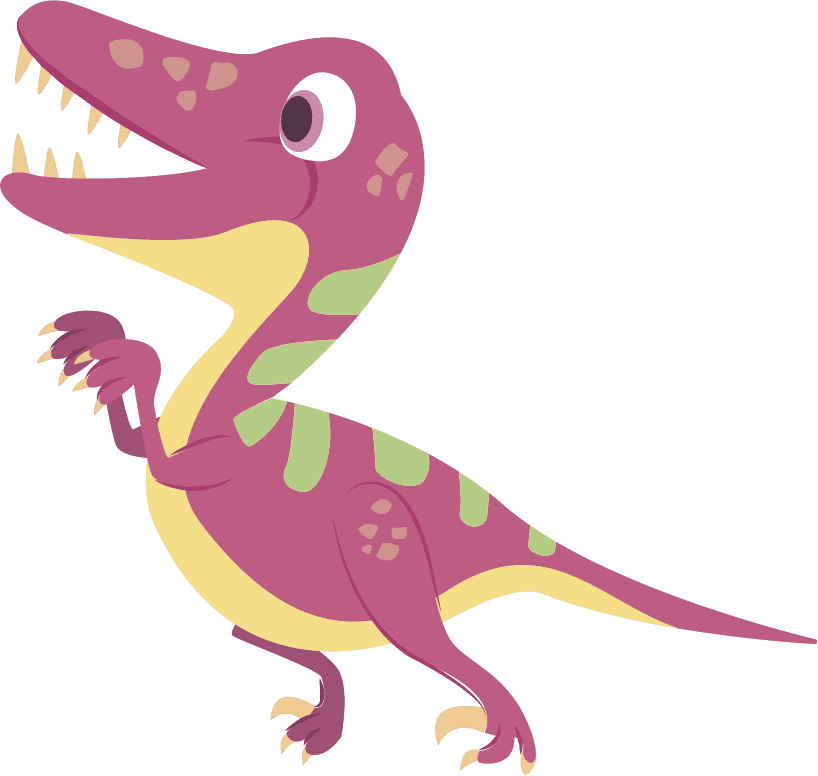 Val the Velociraptor character art